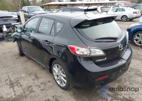 2012 Mazda Mazda3 I Touring z USA, uszkodzony, nr VIN JM1BL1L88C1695651